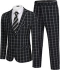 COOFANDY Men's 2 Piece Suits Classic Fit 2 Button Tuxedo (Style N8SD)