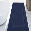 Super Soft Long Bathroom Runner 24x60 in - Absorbent Non Slip Rug