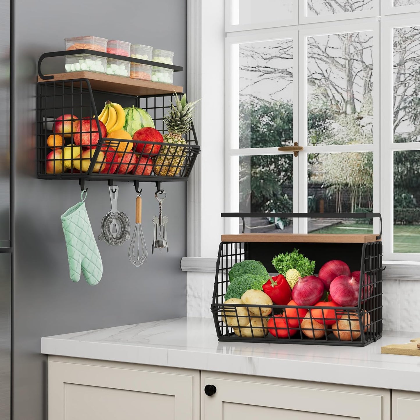 Magnetic Shelf for Fridge - Organize Your Kitchen Space Efficiently