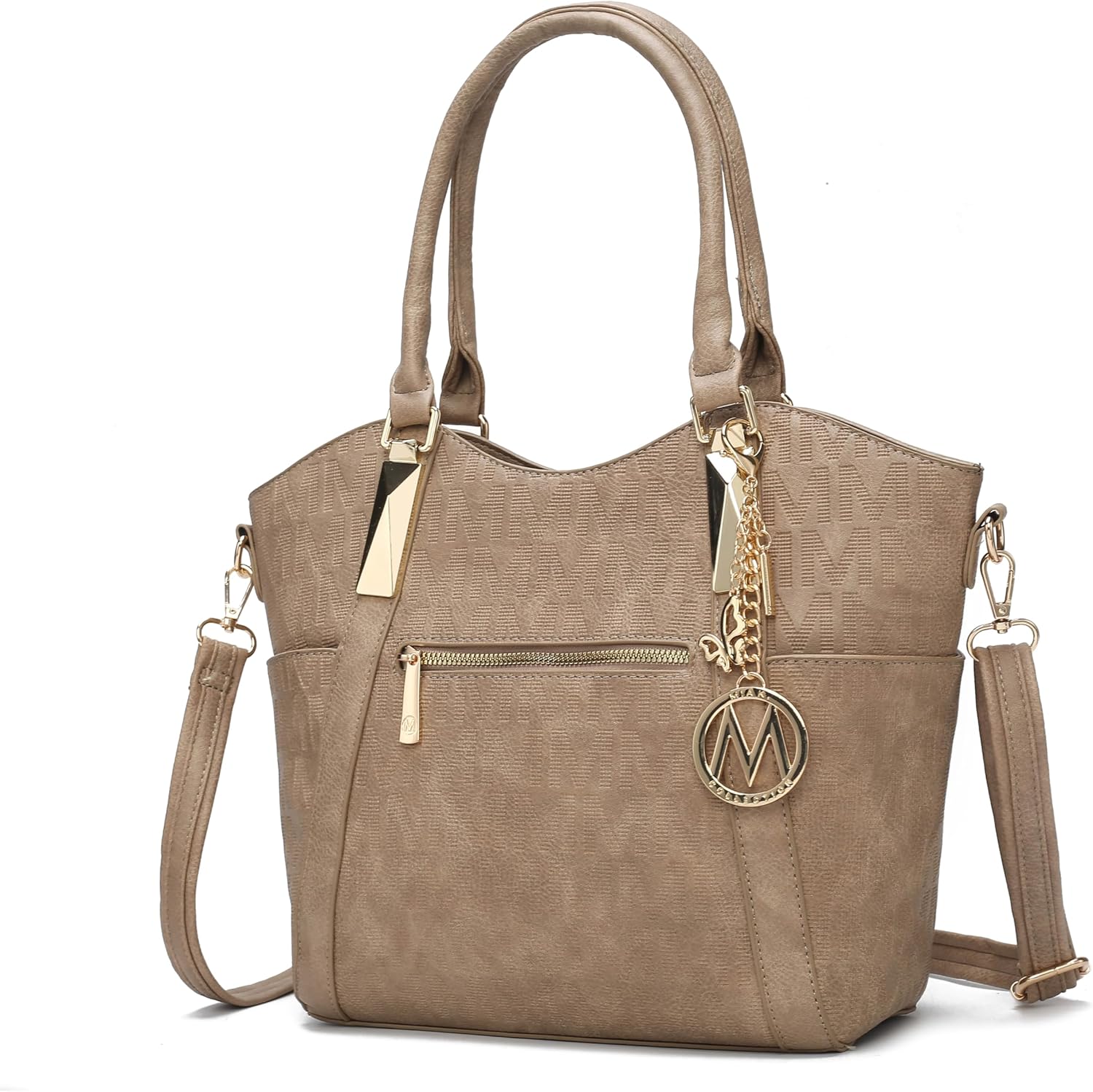 MKF Collection Vegan Leather Tote Bag for Women - Hazel Style