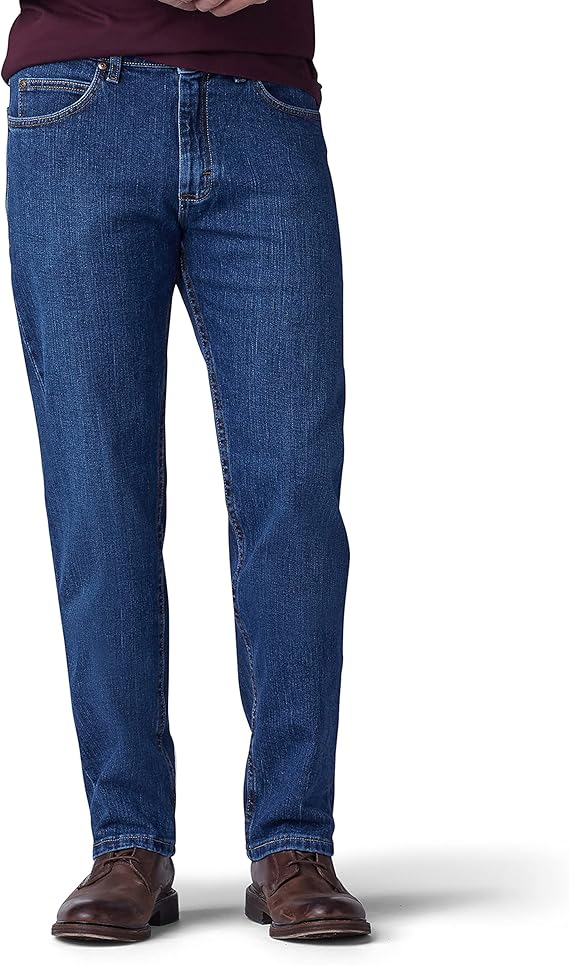 Lee Men's Regular Fit Straight Leg Jean for Everyday Comfort