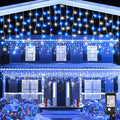 66FT 640 LED Icicle Lights for Outdoor Holiday Decorations