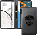 Car Registration and Insurance Holder - Compact Glove Box Organizer