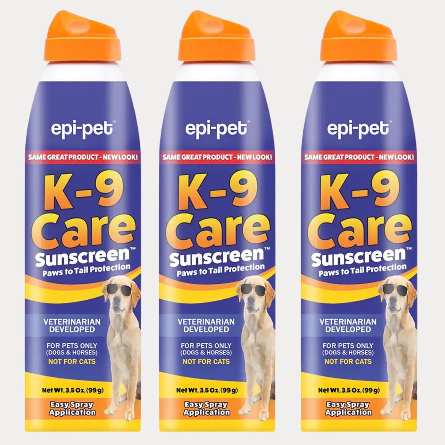 Epi-Pet K-9 Care Sunscreen for Dogs and Horses, SPF 30+ Spray
