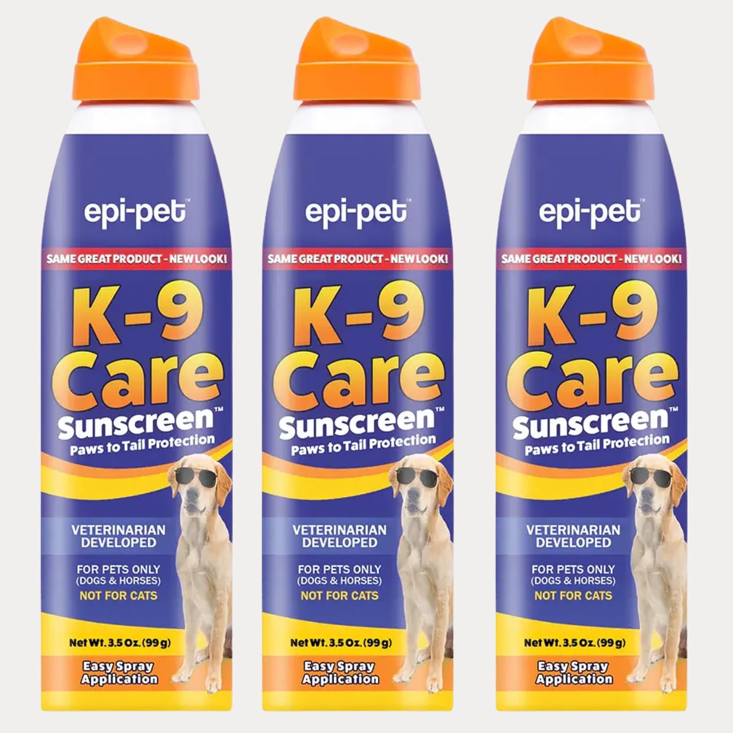 Epi-Pet K-9 Care Sunscreen for Dogs and Horses, SPF 30+ Spray