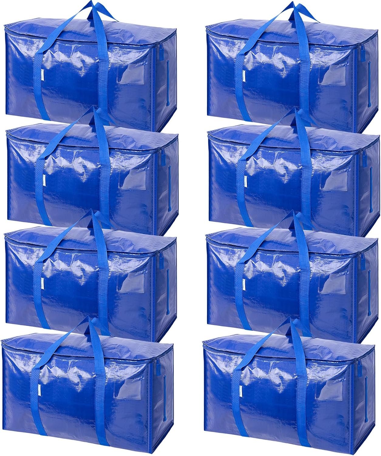 TICONN Extra Large Moving Bags with Zippers for Easy Storage