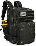 45L Tactical Assault Backpack 3 Day Pack - Durable Waterproof Design