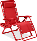 Adjustable Zero Gravity Chair Monochromatic Recliner - Compact Comfort