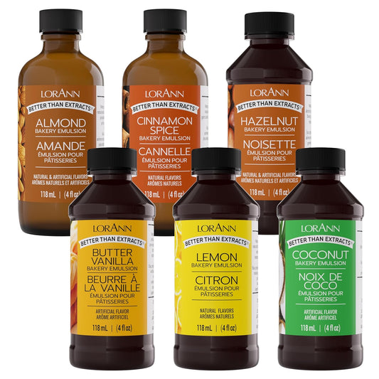 Lorann Oils Variety Bakery Emulsion for Flavorful Baking
