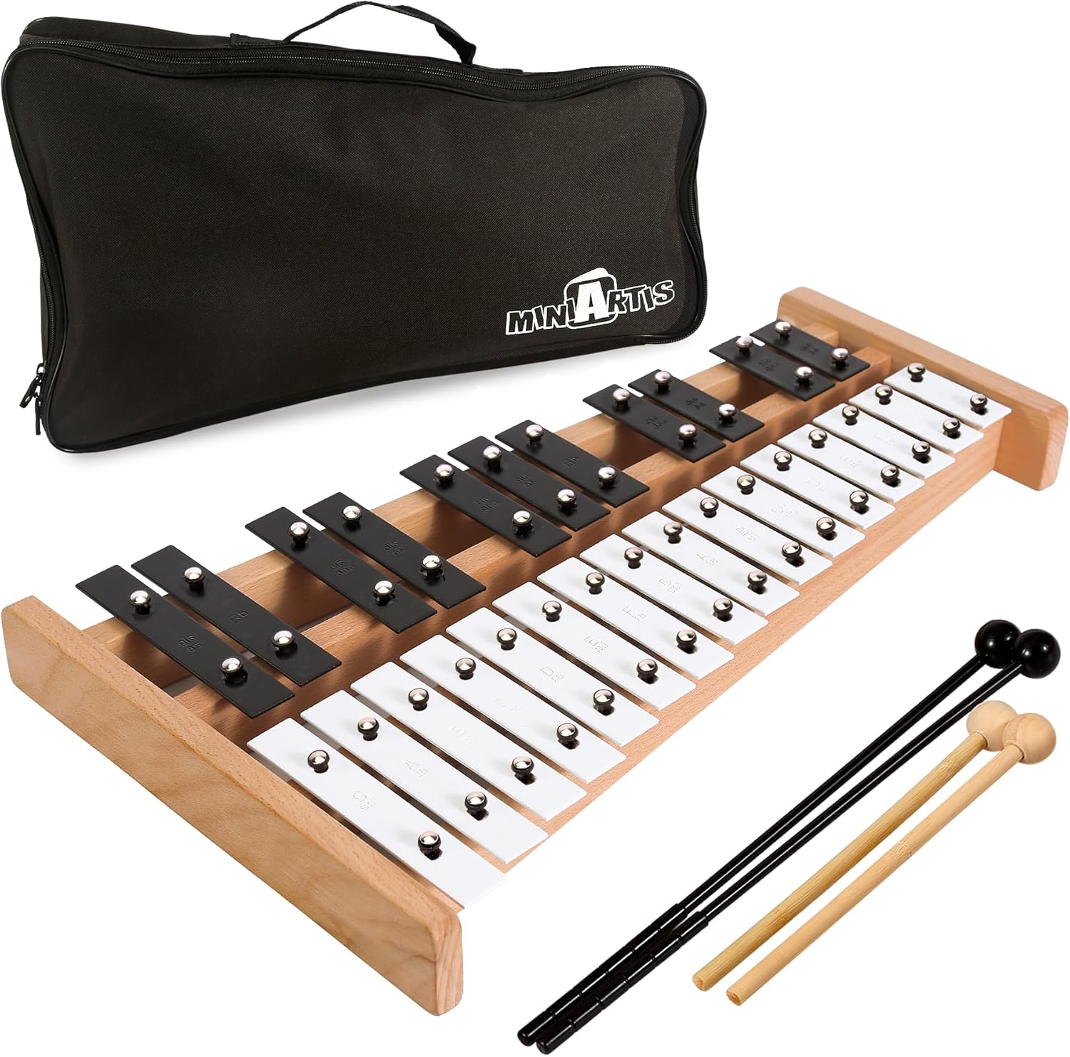 Professional MiniArtis Glockenspiel Xylophone for All Ages