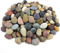 20 lbs River Rocks for Plants 1-2 in Decorative Pebbles - Natural