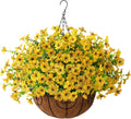 Artificial Faux Hanging Plants for Fall Outdoor Decoration