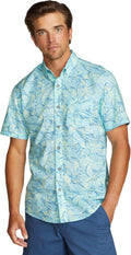 Eddie Bauer Mens Printed Baja Shirt for Comfort and Style