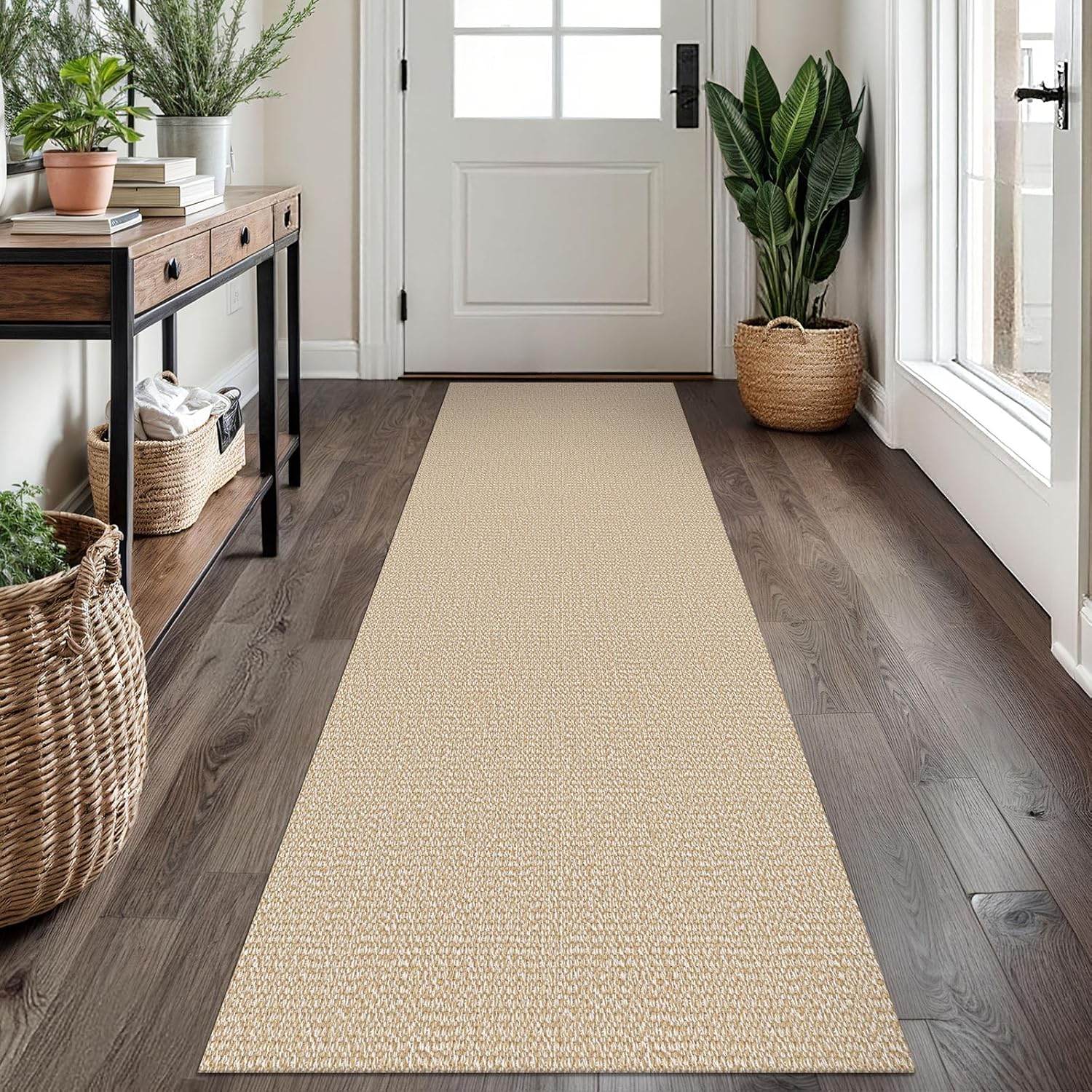 EARTHALL Washable Runner Rug 2x7 Ft for Hallways and Kitchens