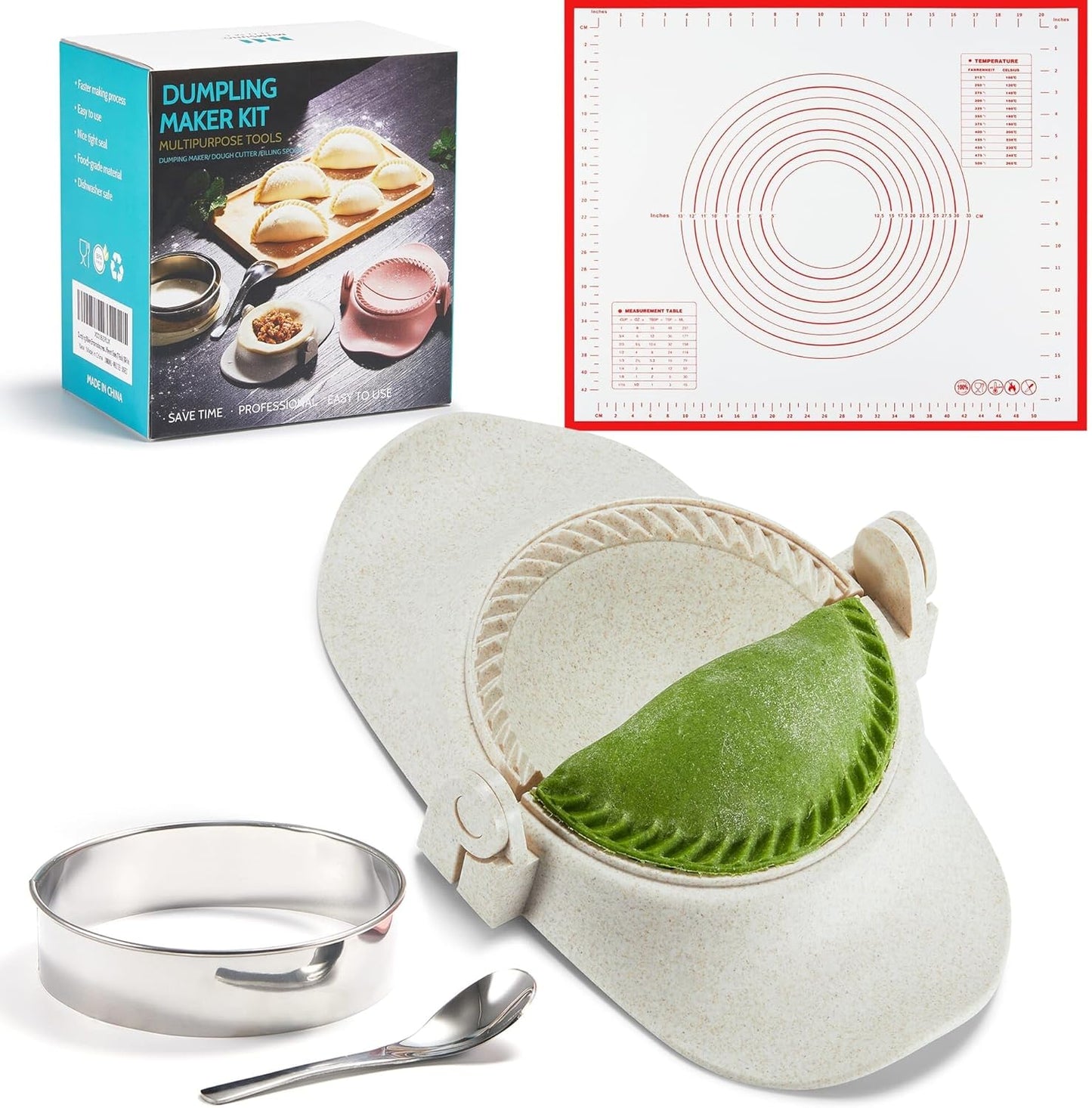 MUMSUNG Empanada Maker Press - Effortless Dumpling Creation!
