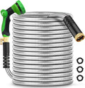 75Ft Metal Garden Hose - Flexible, Kink-Free Water Hose