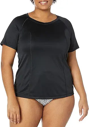 Women's Rash Guard Short Sleeve for Active Beach Days