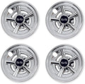 NOKINS Golf Cart SS Wheel Covers Hub Caps for 8 Inch Carts