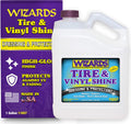Wizards Vinyl & Tire Shine Spray - Long-Lasting Non-Greasy Shine