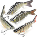 4PCS Bass Fishing Gear Multi-Jointed Lures - Realistic Action