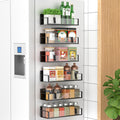 Magnetic Spice Storage Rack Organizer 6 Pack - Clear Space Saver