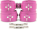 VP Leather Avita Combo Wrist and Ankle Cuffs - Durable Latigo