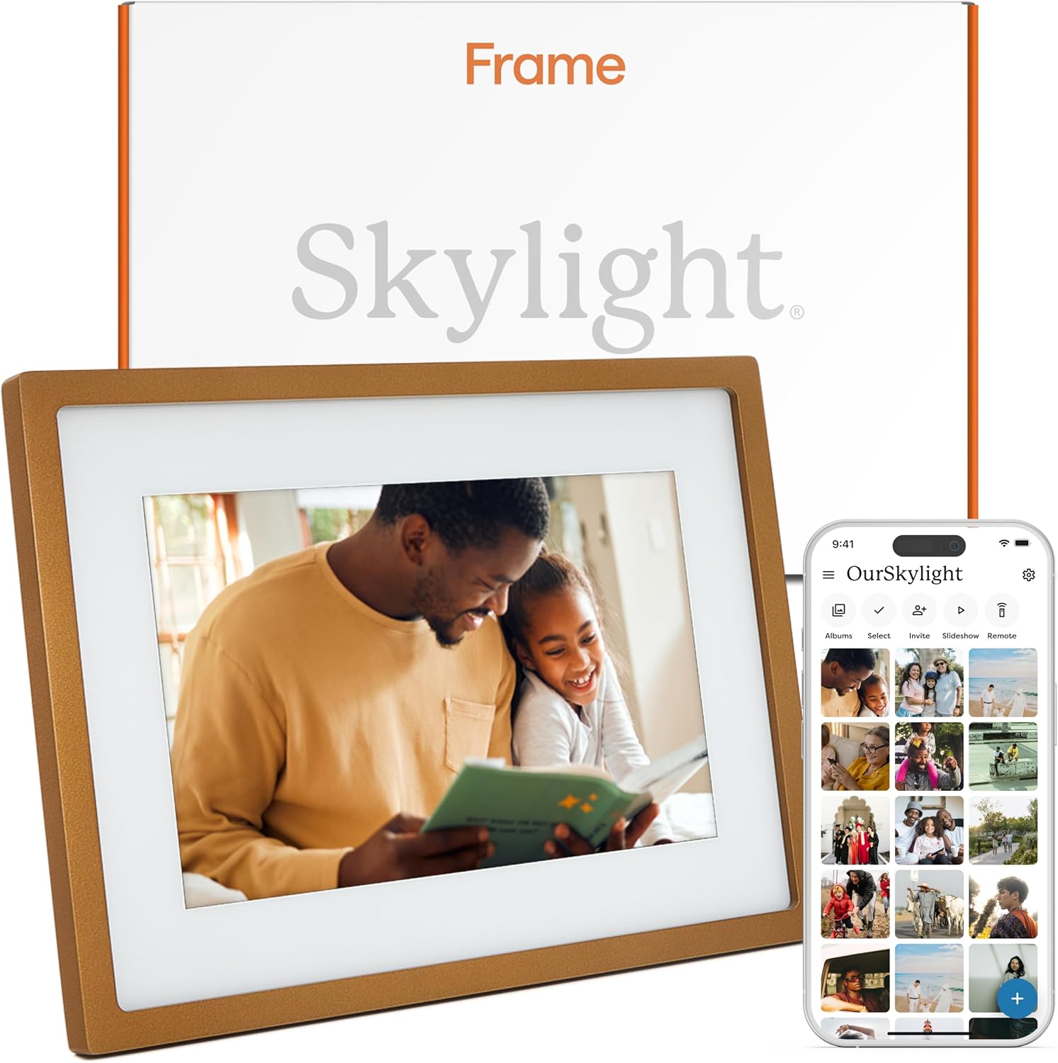 Skylight Digital Picture Frame - 10 Inch WiFi Enabled Display