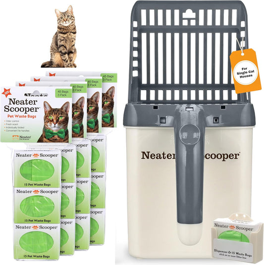 Neater Scooper Standard Cat Litter Scoop for Mess-Free Cleanup
