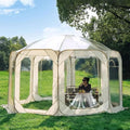 Heated Geodesic Garden Dome - All-Weather Shelter