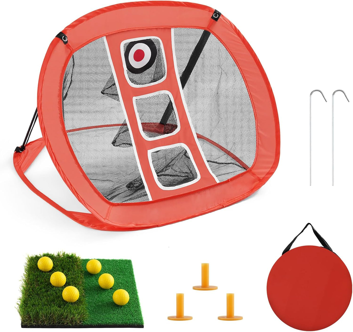 Cavevine Golf Chipping Net - Perfect Your Swing!