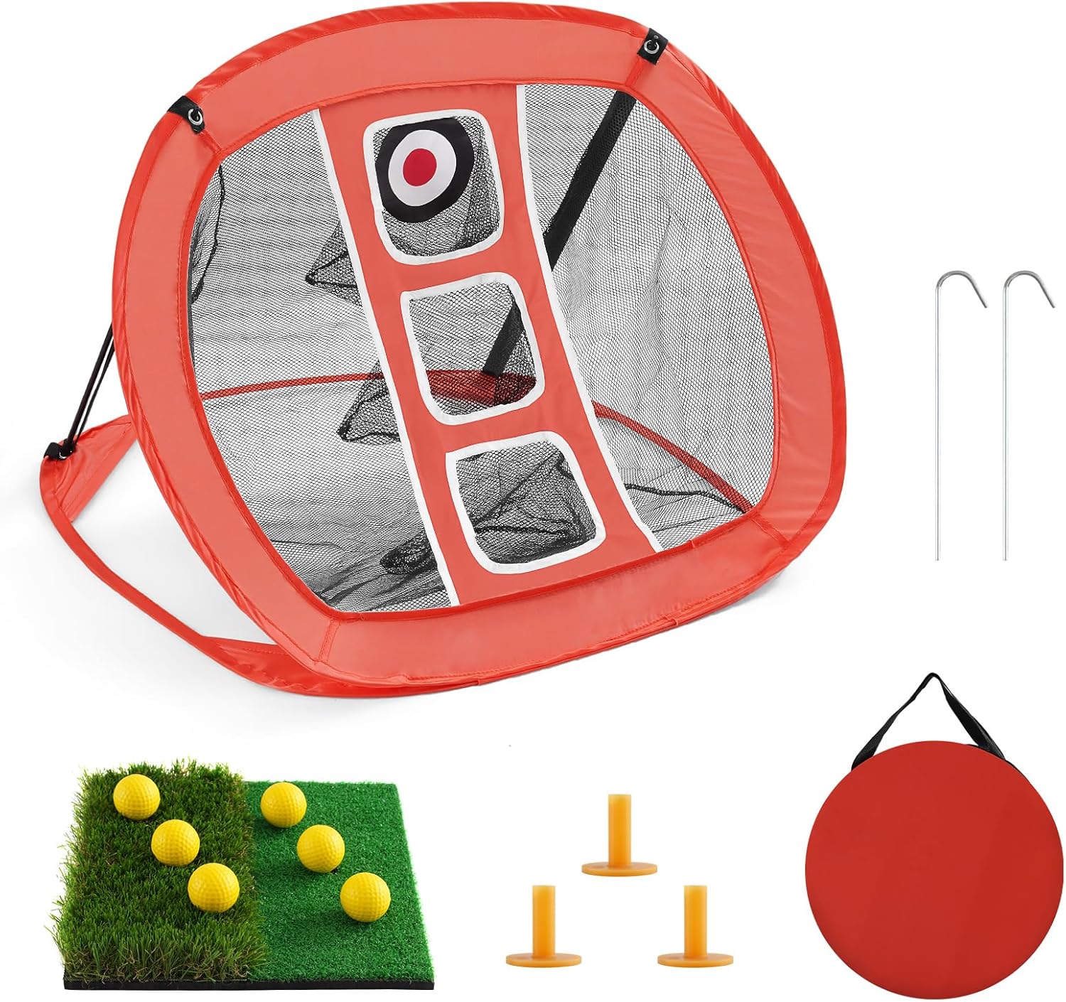Cavevine Golf Chipping Net - Perfect Your Swing!