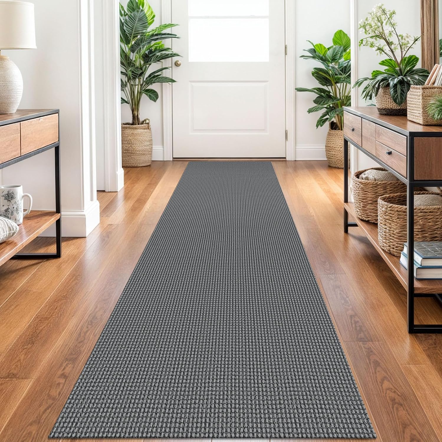 Braided Runner Rug 2x10 Ft Washable Non Slip for Hallways