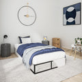 Qingzhou Box Spring Twin Bed Base 9 in - Quiet Heavy Duty Support