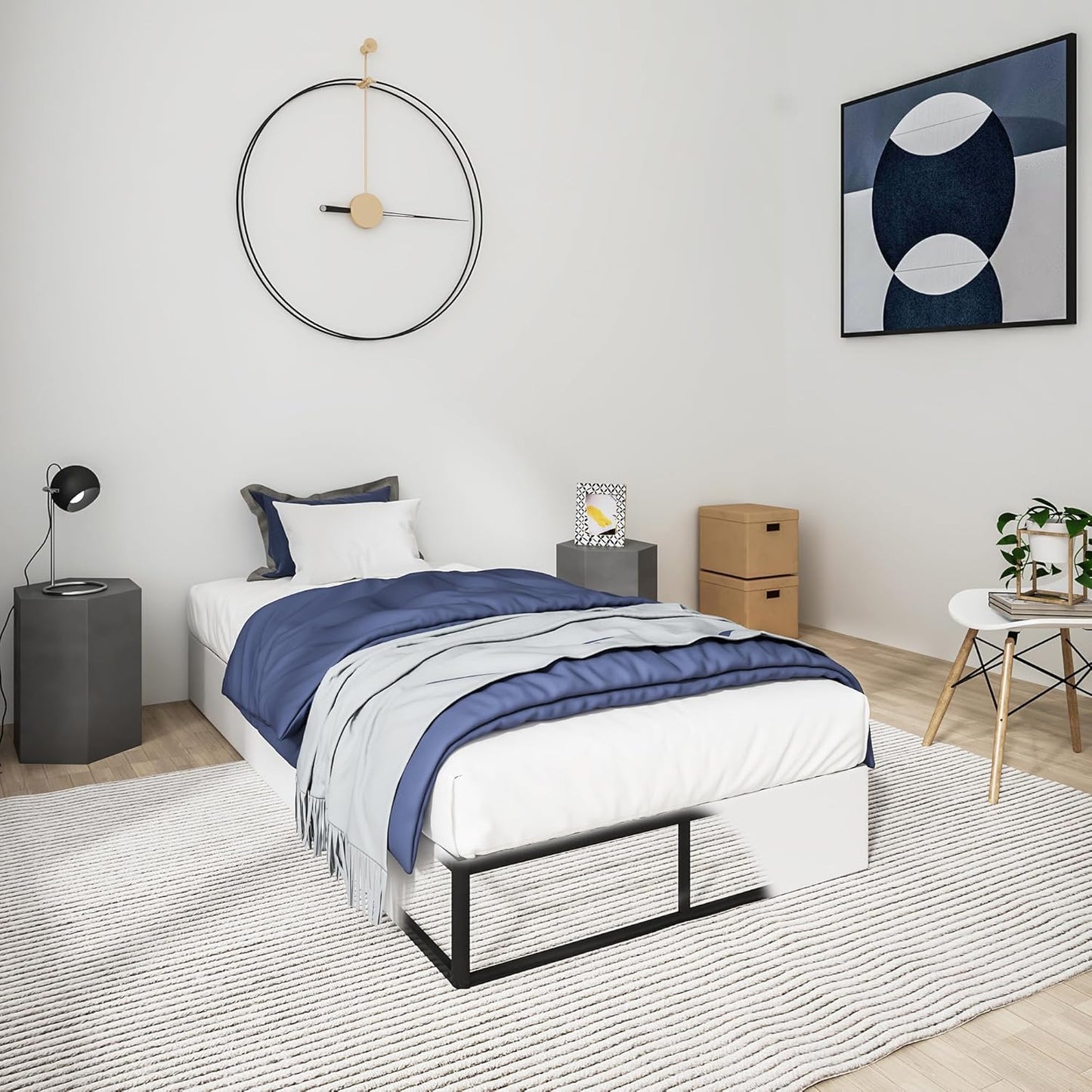 Qingzhou Twin Box Spring 9 Inch High Heavy Duty Mattress Base