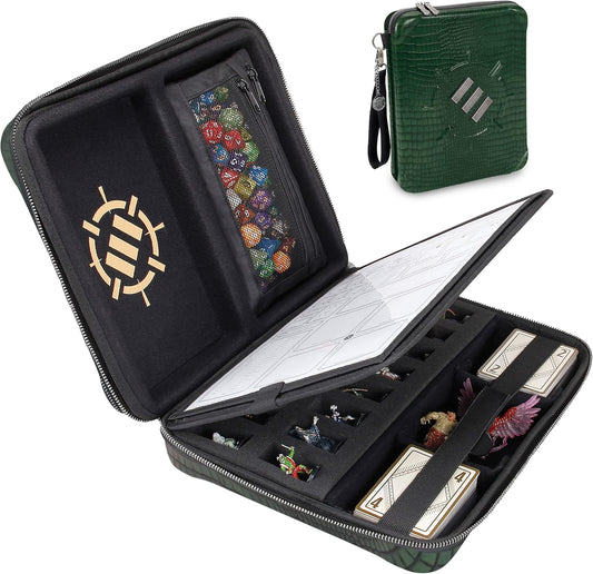 ENHANCE RPG Organizer Case for DnD Players and Collectors