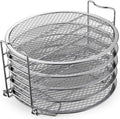 Stainless Steel Dehydrator Rack for Ninja Air Fryer - Maximize Cooking Space!