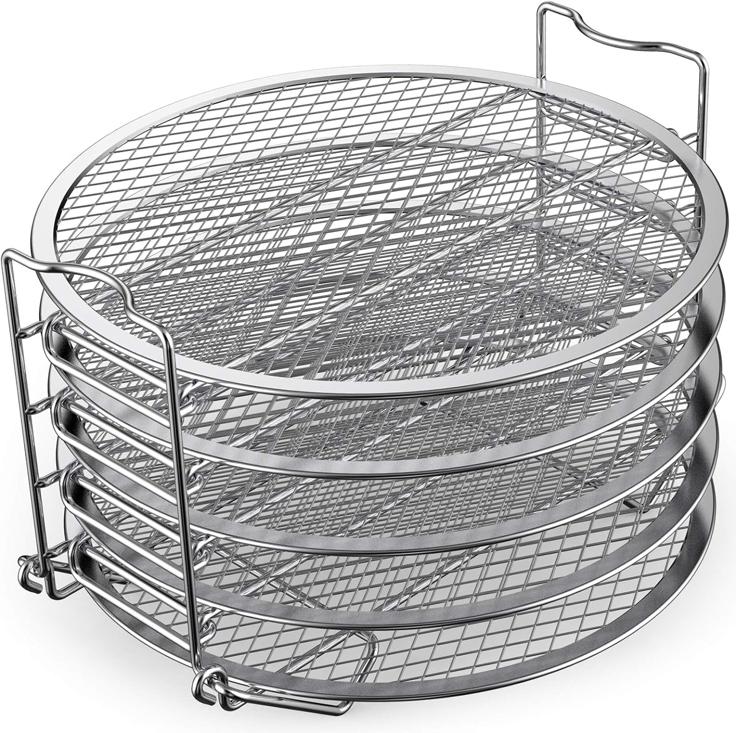 Stainless Steel Dehydrator Rack for Ninja Air Fryer - Maximize Cooking Space!