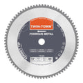 TWIN-TOWN 14-Inch 80 Teeth Cermet Saw Blade for Metal Cutting
