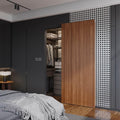 Concealed 36in Sliding Barn Door Hardware with Soft Close - Invisible