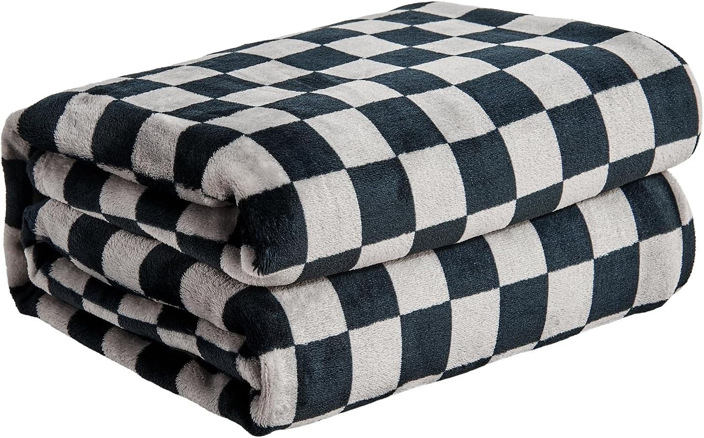 Checkered Flannel Fleece Throw Blanket for Cozy Comfort