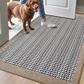 LUMI Inside Door Mat for Entry 32in x 47in - Low Profile, Absorbent