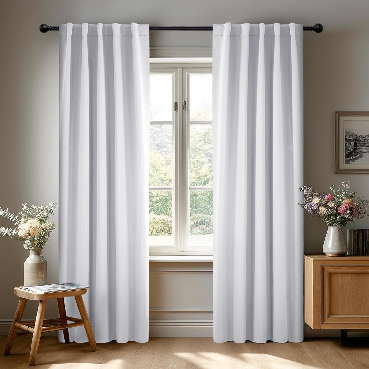 Deconovo Blackout Curtains for Bedroom and Living Room Use