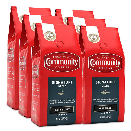 Community Coffee Signature Blend Dark Roast Premium Ground Coffee