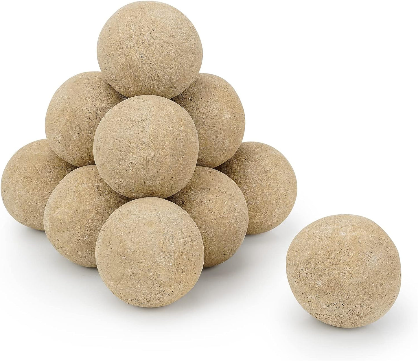 Stanbroil Ceramic Balls - Premium Fire Stones for Fire Pits