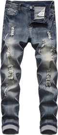QIMYUM Mens Ripped Jeans for Comfort and Style in Every Fit