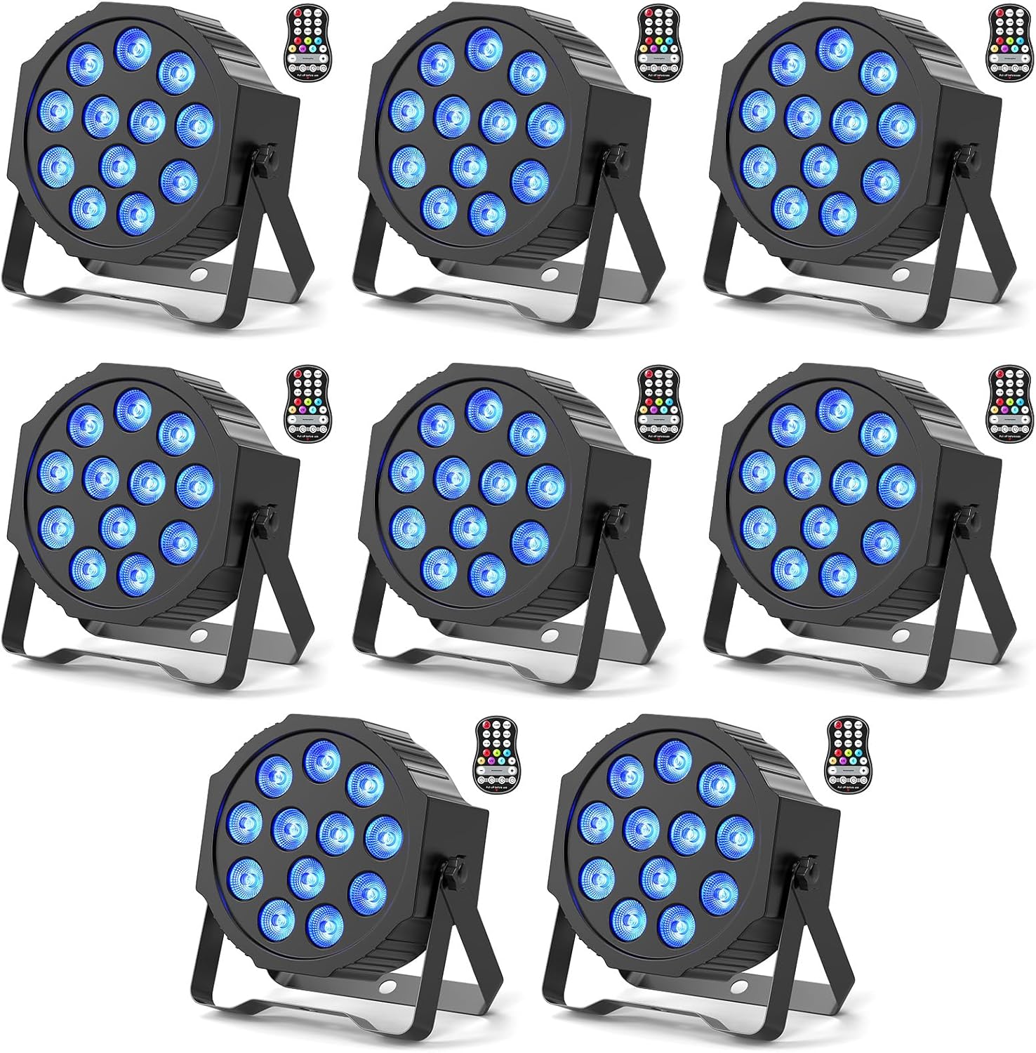 Rechargeable Par Lights for Events, Festivals, and Parties