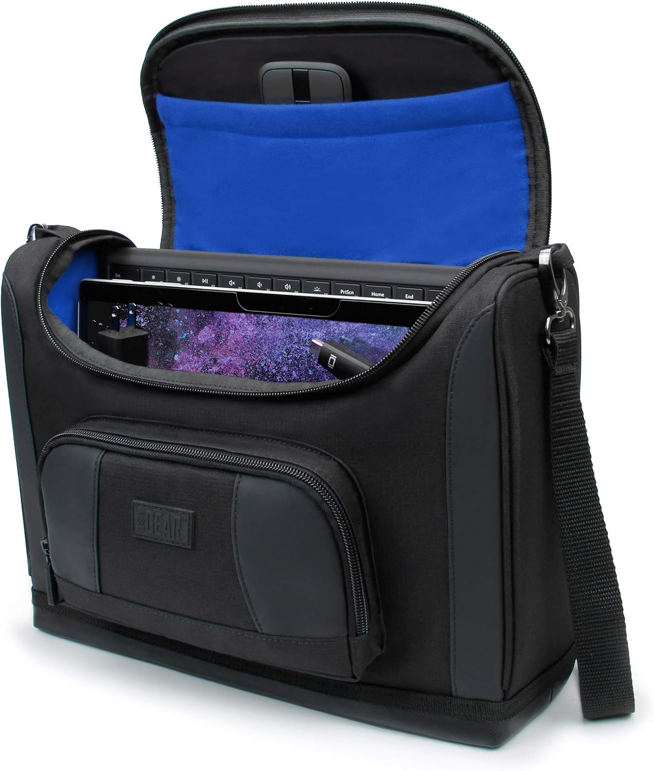 USA Gear Small Messenger Bag for Microsoft Surface Pro Devices