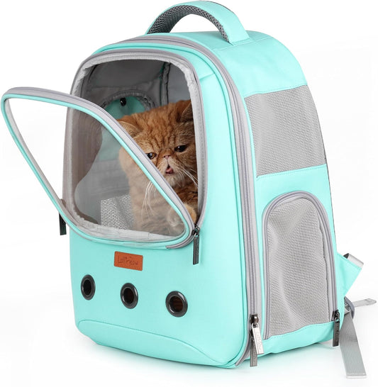 Lollimeow Pet Carrier Backpack for Cats and Puppies Travel