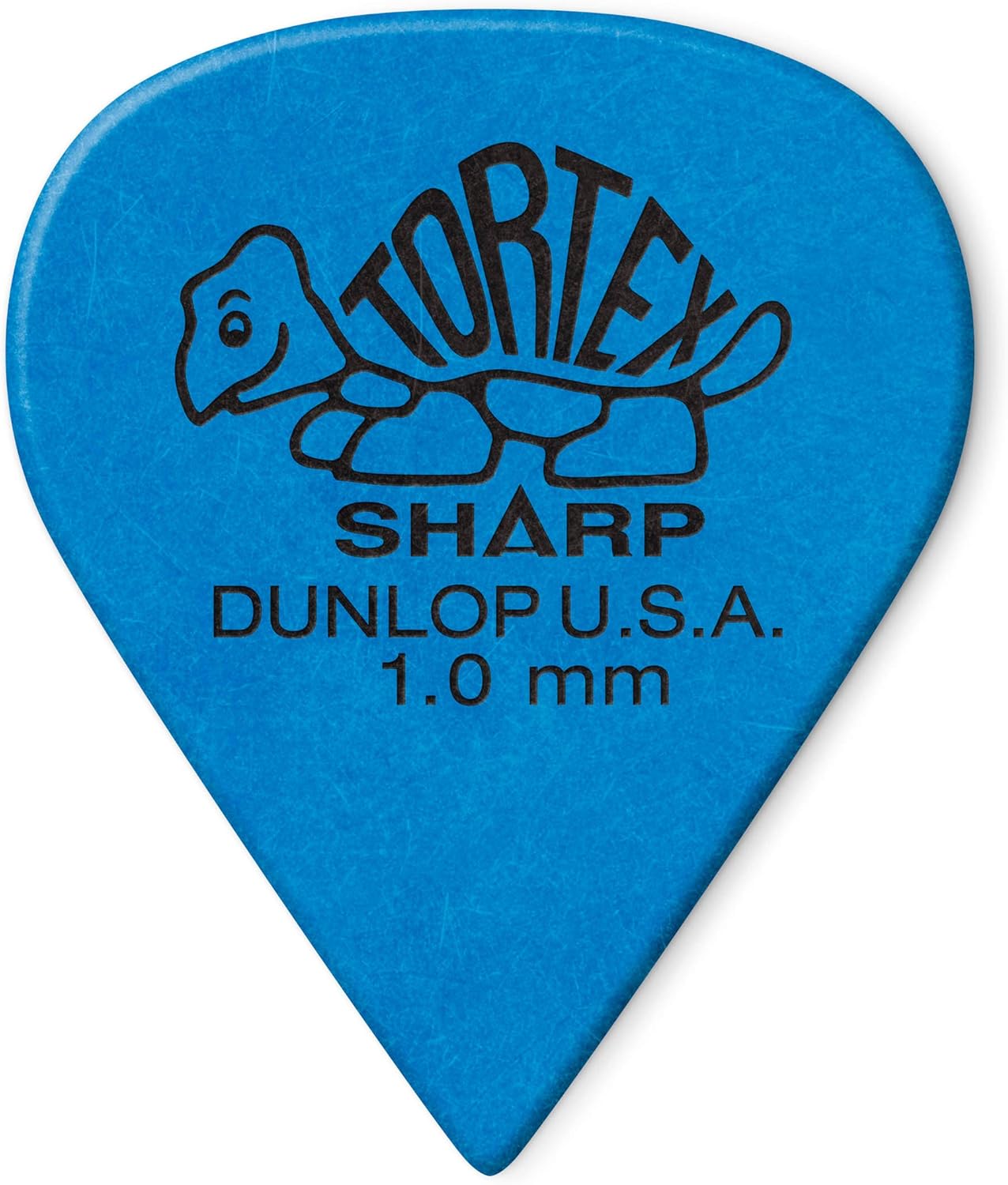 Dunlop 412P1.0 Tortex Sharp Blue Picks - Precision & Durability