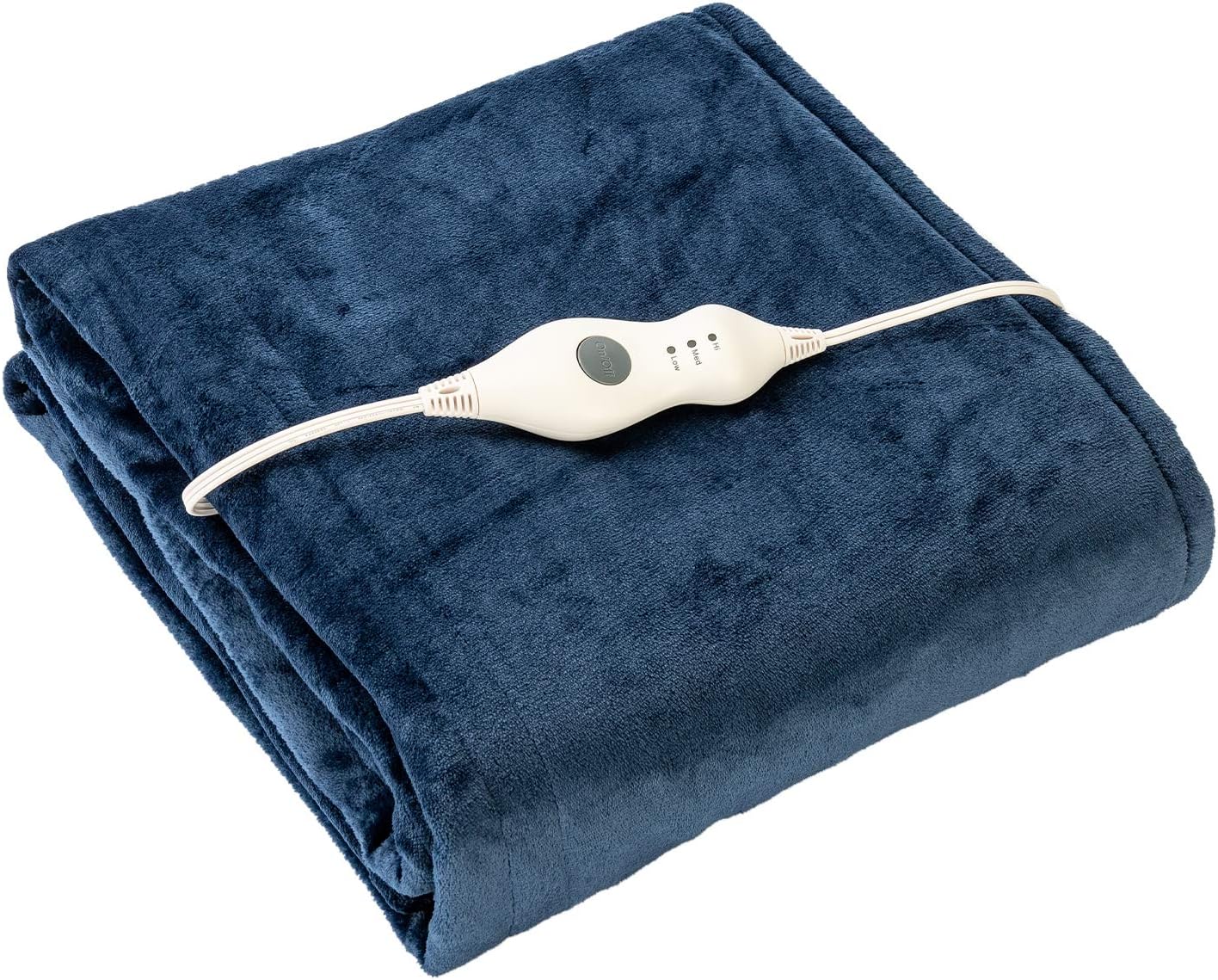 Tefici Electric Heated Blanket Twin - Cozy 3 Levels Heat 